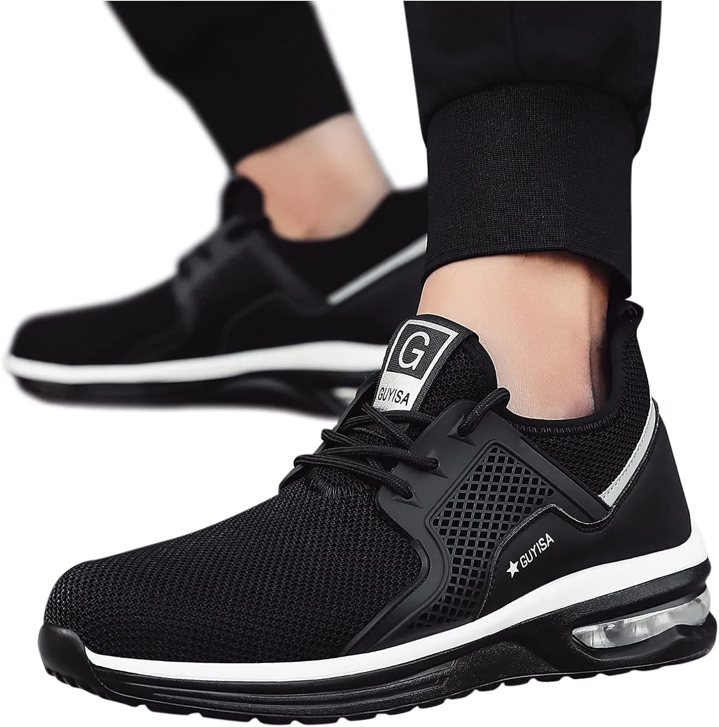Walking Running Sneakers Shoes for Men Steel Shoes Work Air Cushion Trainers Toe Women Women's Shoes Casual Fashion Shoes