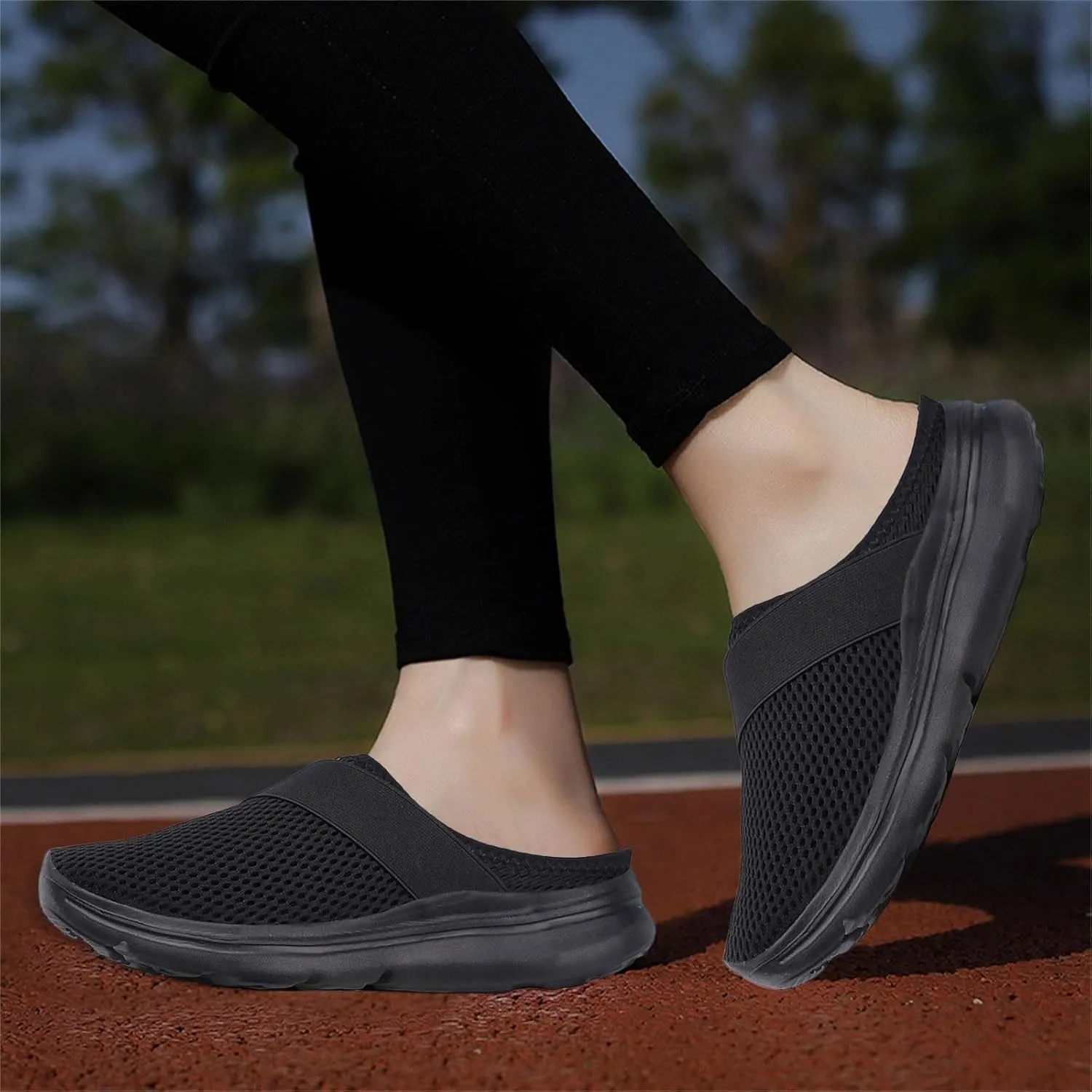 Walking Shoes Tennis Comfortable Fashion Women's Shoes Breathable Slip On Mesh Outdoor Leisure Casual Sneakers