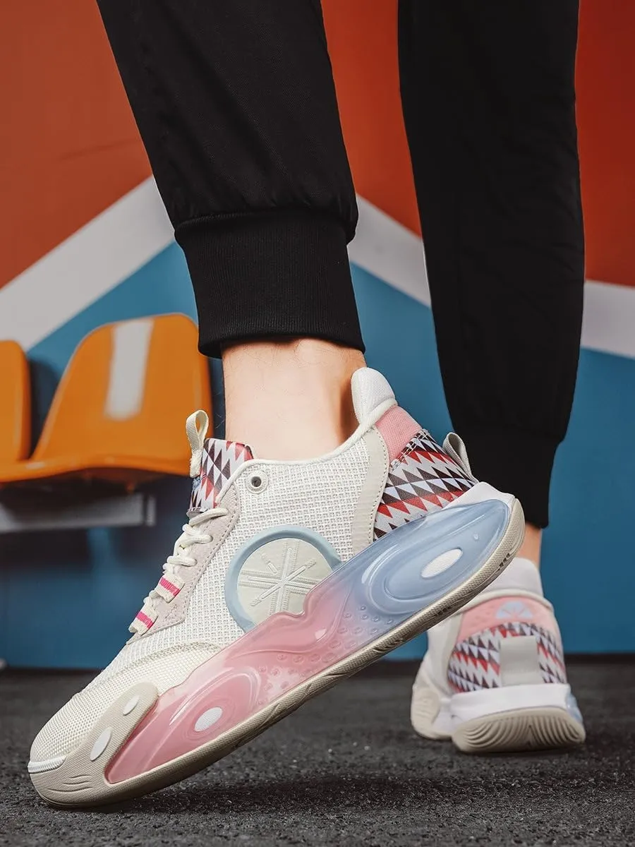 Wear-Resistant Shock-Absorbing and Breathable Actual Combat Youth Sports Basketball Shoes