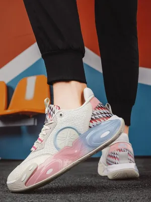 Wear-Resistant Shock-Absorbing and Breathable Actual Combat Youth Sports Basketball Shoes