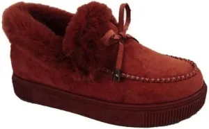 Winter Boots For Women 2024 Slip On Warm Snow Ankle Booties Fashion Fur Lined Outdoor Comfortable Loafers Shoes