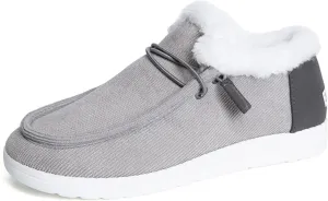 Winter Boots For Women Warm Snow Ankle Booties Slip On Outdoor Fur Lined Comfortable Fashion Casual Loafers Shoes