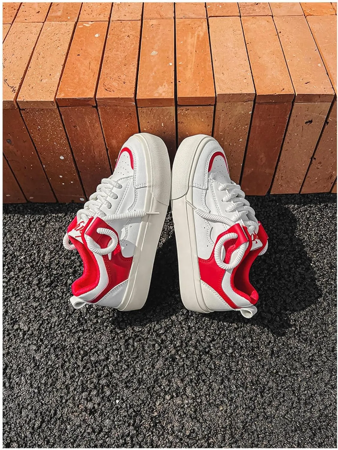 Women Casual Skate Sneakers Fashion Womens Slip-On Sneakers Spring Shoes Summer Pink White Sport Shoes Y2k Aesthetic
