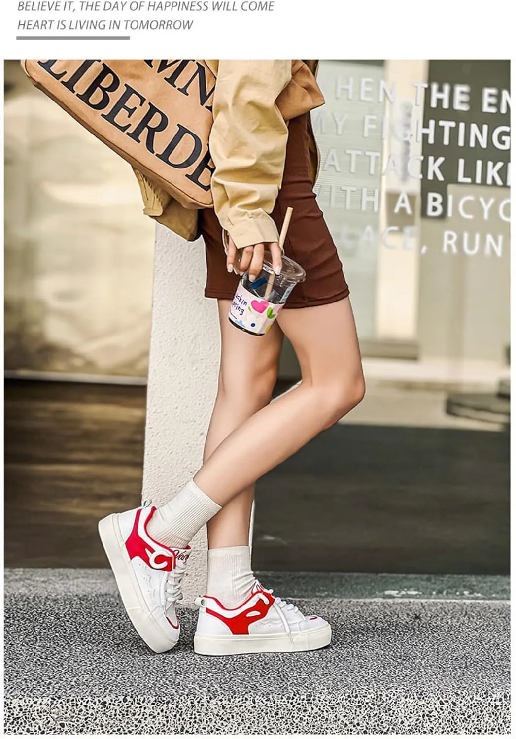 Women Casual Skate Sneakers Fashion Womens Slip-On Sneakers Spring Shoes Summer Pink White Sport Shoes Y2k Aesthetic