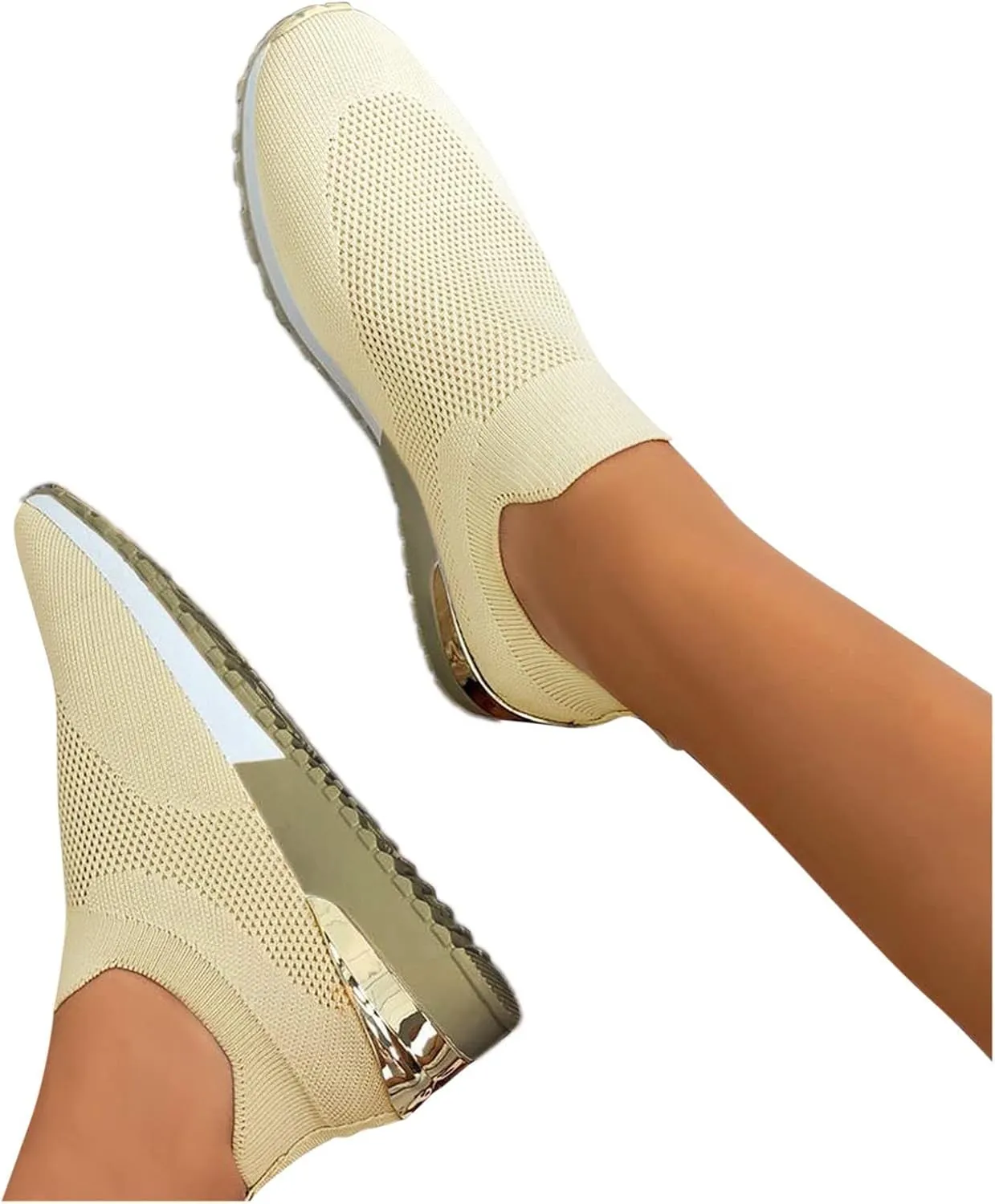 Women Sneakers Size 10 Slip On Sneakers Non Slip Work Shoes for Women Black Tennis Shoes for Women Work Non Slip Womens Tennis Shoes 7.5 Lace Up Comfy Shoes for Women Dressy