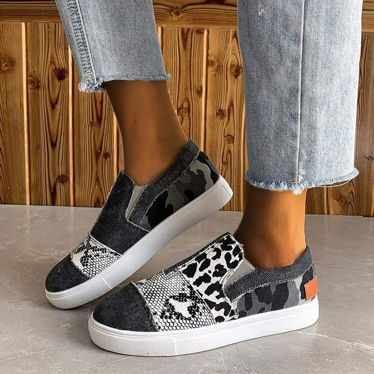 Women Sneakers Size 10 Slip On Sneakers Non Slip Work Shoes for Women Black Tennis Shoes for Women Work Non Slip Womens Tennis Shoes 7.5 Lace Up Comfy Shoes for Women Dressy