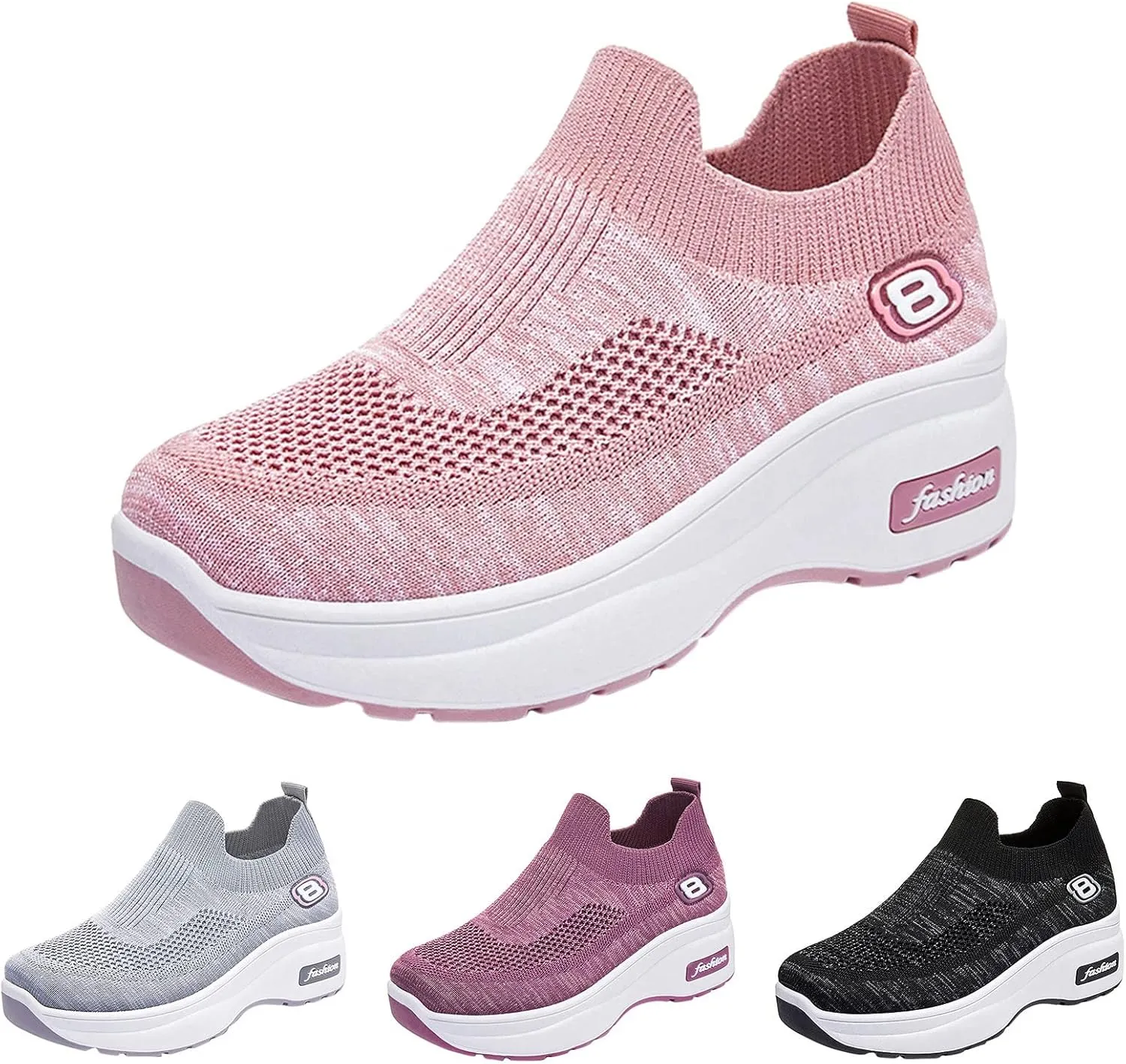 Women Sneakers Size 8 Comfortable Tenis De Mujer para Pies Con Juanetes OrtopéDicos Winter Slip On Shoes for Women Outdoor Black Sparkly Sneakers for Women Dressy Zapatos OrtopéDicos para Mujeres