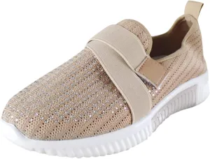 Women Tennis Shoes Soft Women’s Tennis Shoes Slip on Sneakers Women Breathable Mesh Walking Womens Sneakers