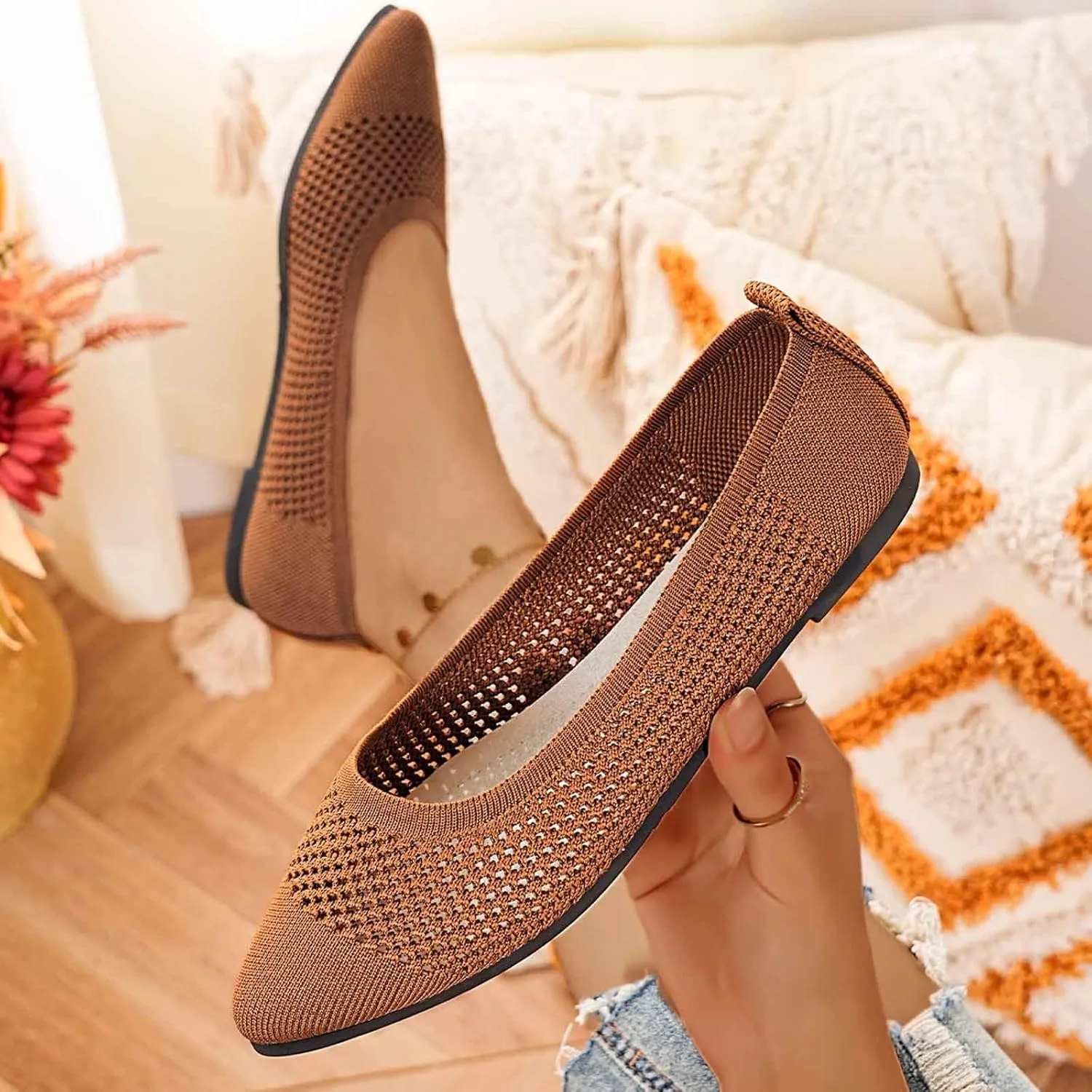 Women's Casual Shoes Everyday Comfort Hollow Toe Design Perfect Summer Versatile All Day Wear Womens High Tops