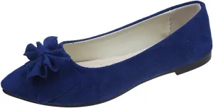 Women's Casual Slip On Ballet Comfortable Low Heel Dress Shoes for Everyday Wear with Versatile Outfit Pairing