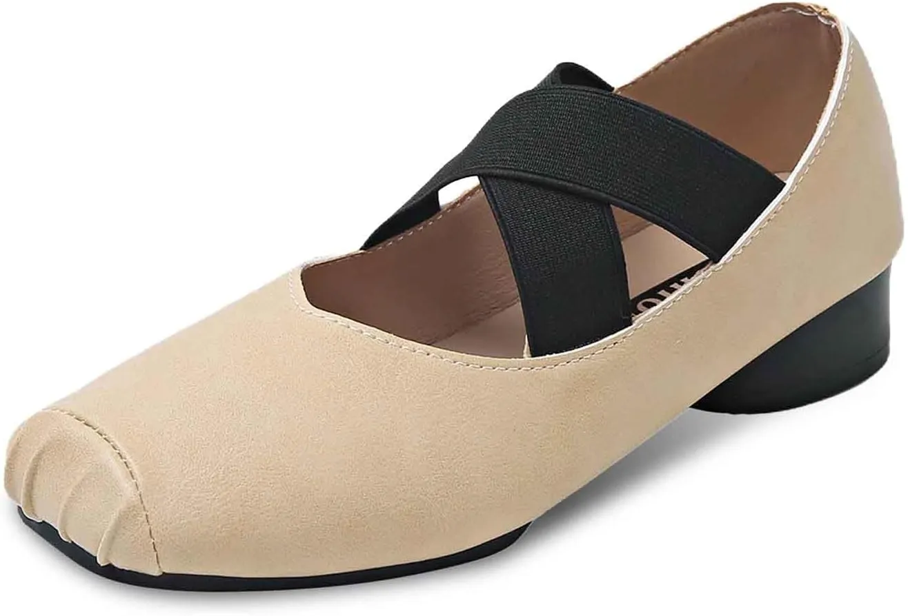 Women's Casual Slip On Shoes Closed Toe Comfortable Wedge Heel for Everyday Wear Versatile Outfits Stylish Walking Footwear