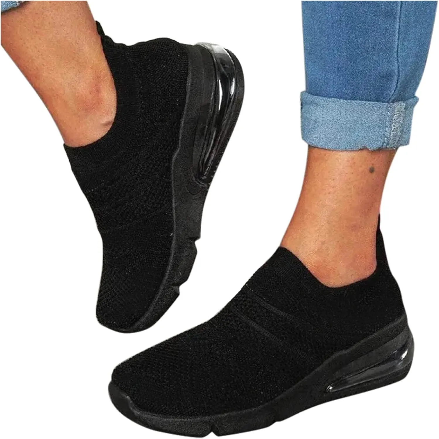 Womens High Top Sneakers White Zapatos para Mujeres Embarazadas Non Slip Winter Shoes for Women Trendy Platform Sneakers for Women 2023 Women's Non Slip Work Shoes
