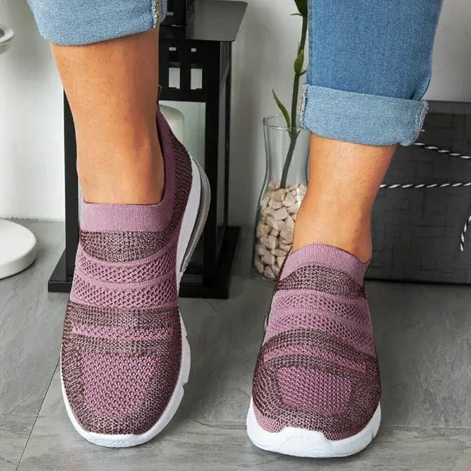 Womens High Top Sneakers White Zapatos para Mujeres Embarazadas Non Slip Winter Shoes for Women Trendy Platform Sneakers for Women 2023 Women's Non Slip Work Shoes