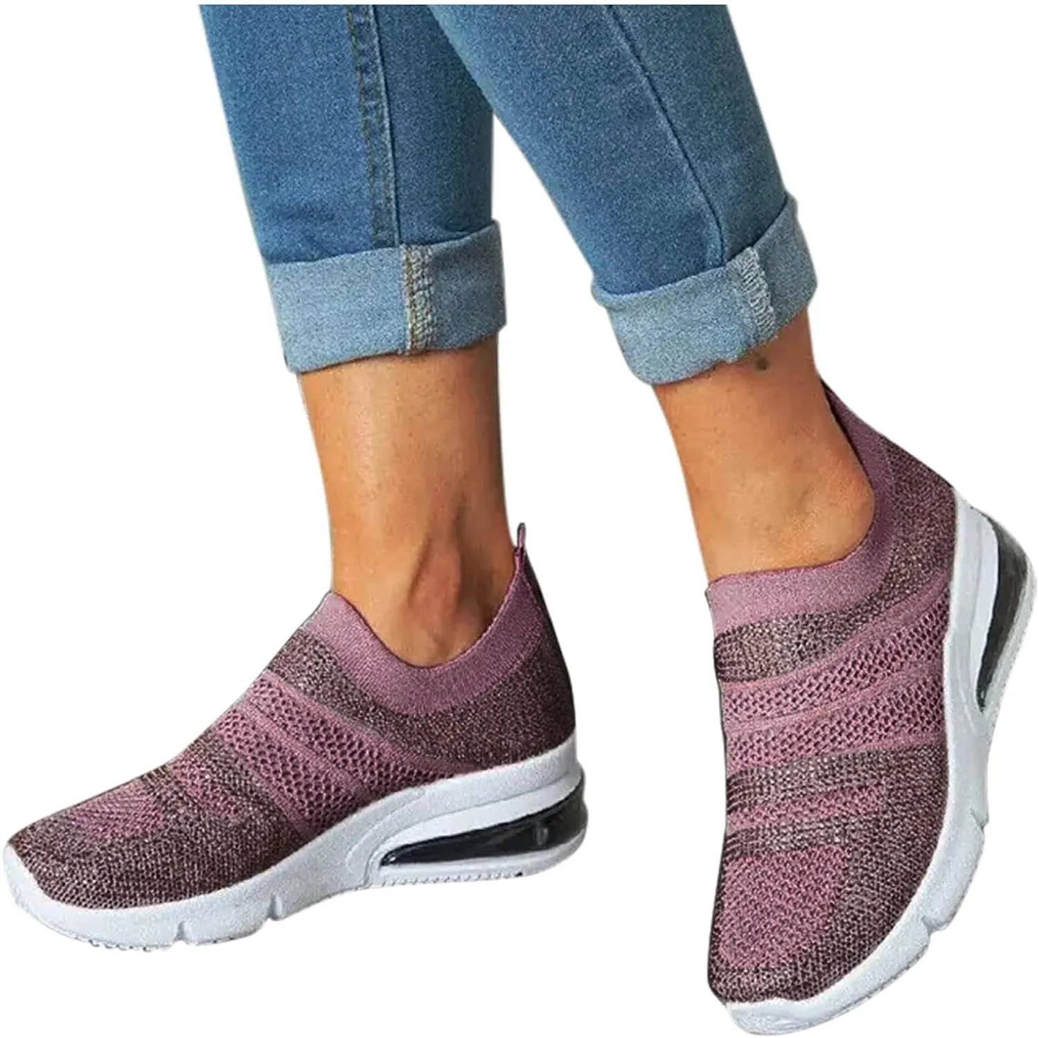 Womens High Top Sneakers White Zapatos para Mujeres Embarazadas Non Slip Winter Shoes for Women Trendy Platform Sneakers for Women 2023 Women's Non Slip Work Shoes