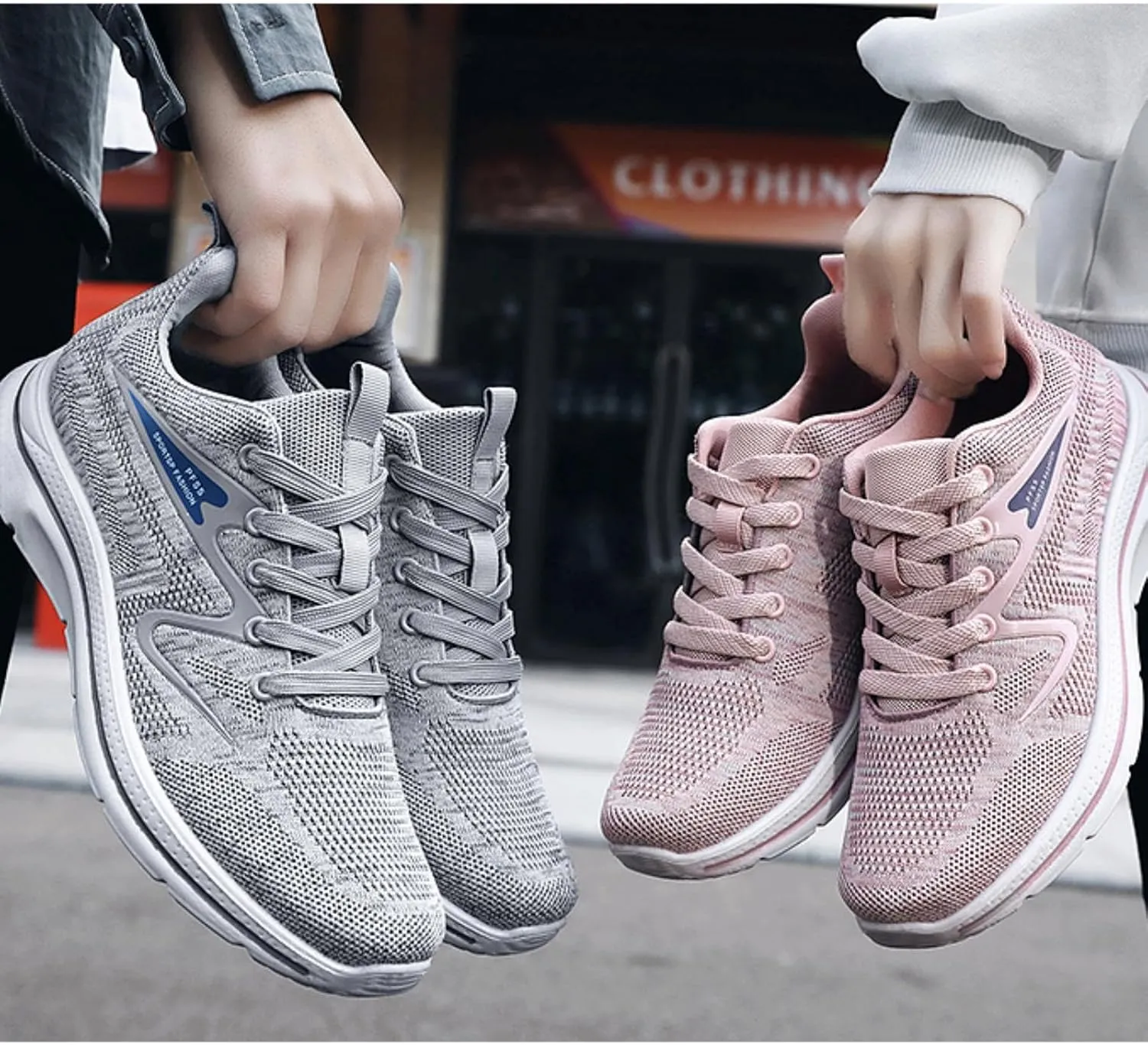Women’s Lightweight Walking Shoes – Breathable, Non-Slip Sneakers for Running, Gym & Everyday Wear