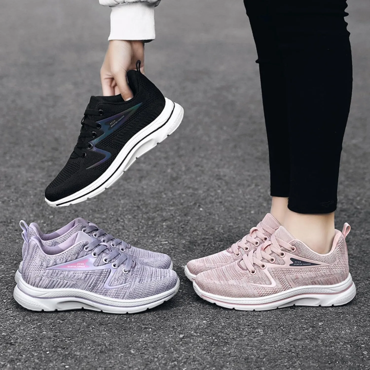Women’s Lightweight Walking Shoes – Breathable, Non-Slip Sneakers for Running, Gym & Everyday Wear