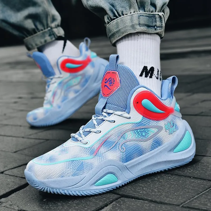 Womens Mens Basketball Shoes Breathable Lightweight Fashion Athletic Sneakers Unisex Non Slip Outdoor Sport Volleyball Shoe