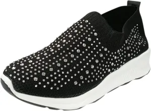 Womens Orthopedic Slip On Walking Shoes Casual Sneakers with Arch Support Comfortable Loafers Plantar Fasciitis Relief Foot Heel Pain Diabetic
