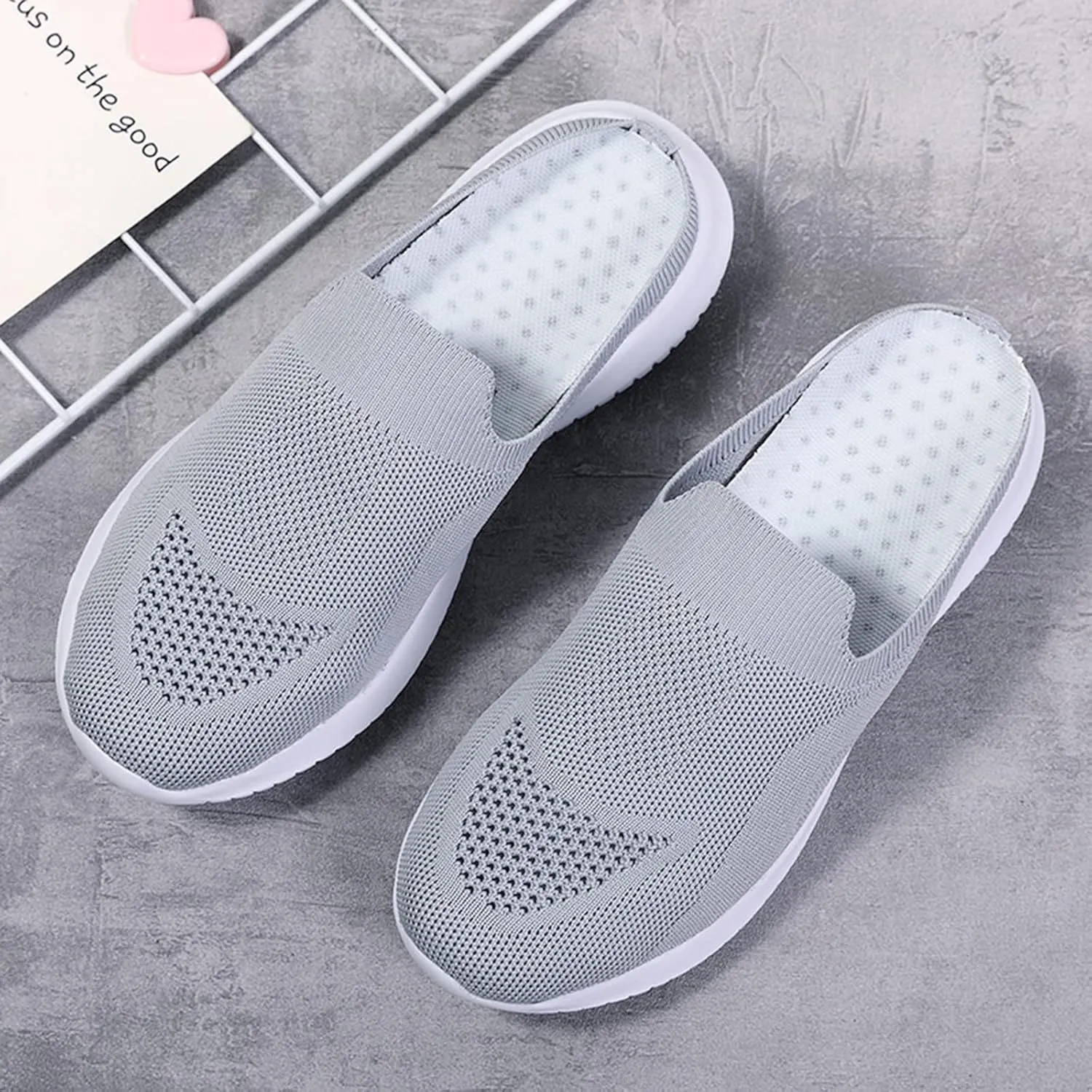 Womens Orthopedic Walking Loafers Slip On Sneakers with Arch Support Comfortable Casual Shoes Plantar Fasciitis Relief Foot Heel Pain Diabetic Feet