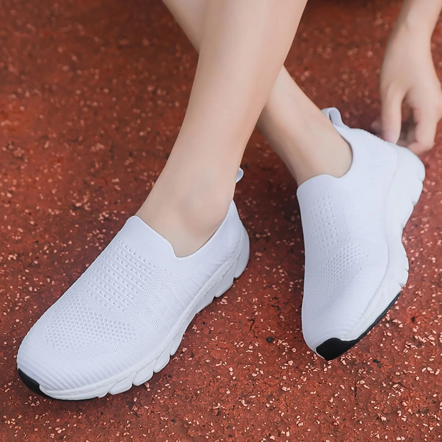 Women's Slip On Sneakers Casual Everyday Shoes Mens Casual Shoes Arch Support Men Casual Shoes Wedge Sneakers White Tennis Shoe Loafers Dress Shoe