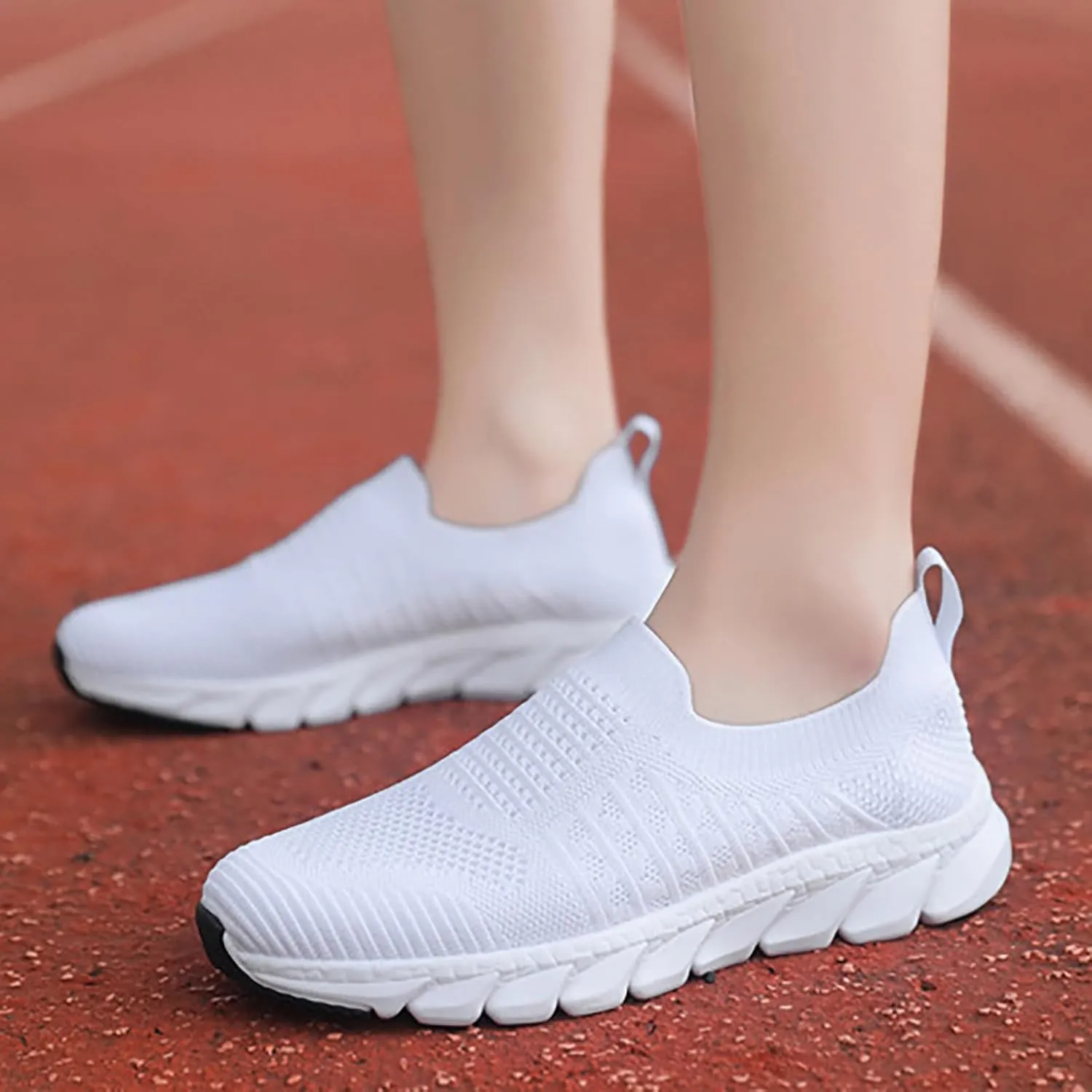 Women's Slip On Sneakers Casual Everyday Shoes Mens Casual Shoes Arch Support Men Casual Shoes Wedge Sneakers White Tennis Shoe Loafers Dress Shoe