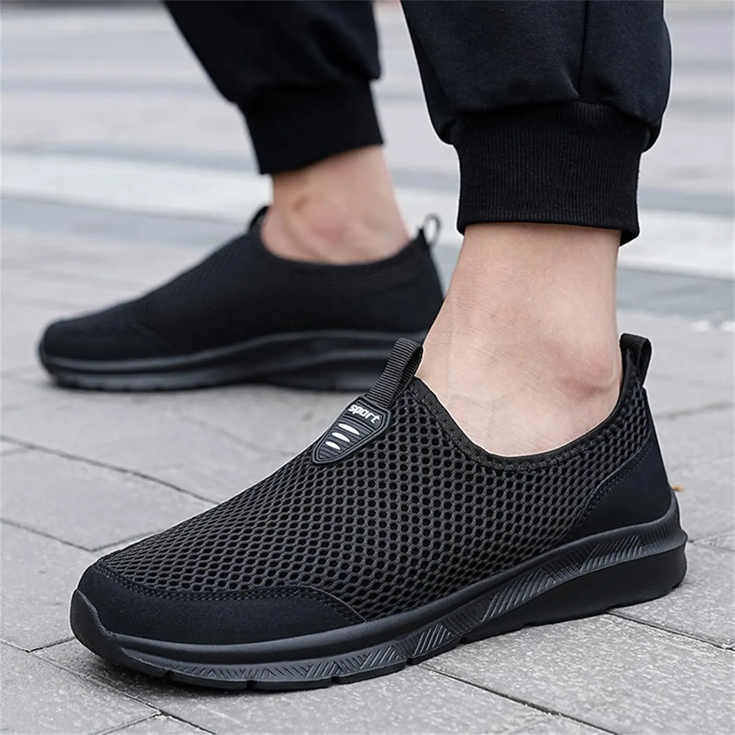 Womens Slip On Walking Shoes Non Slip Running Shoes Tennis Shoes Men Lightweight Women Shoes Casual Dress Sneakers White Tennis Shoe Trainers Shoe