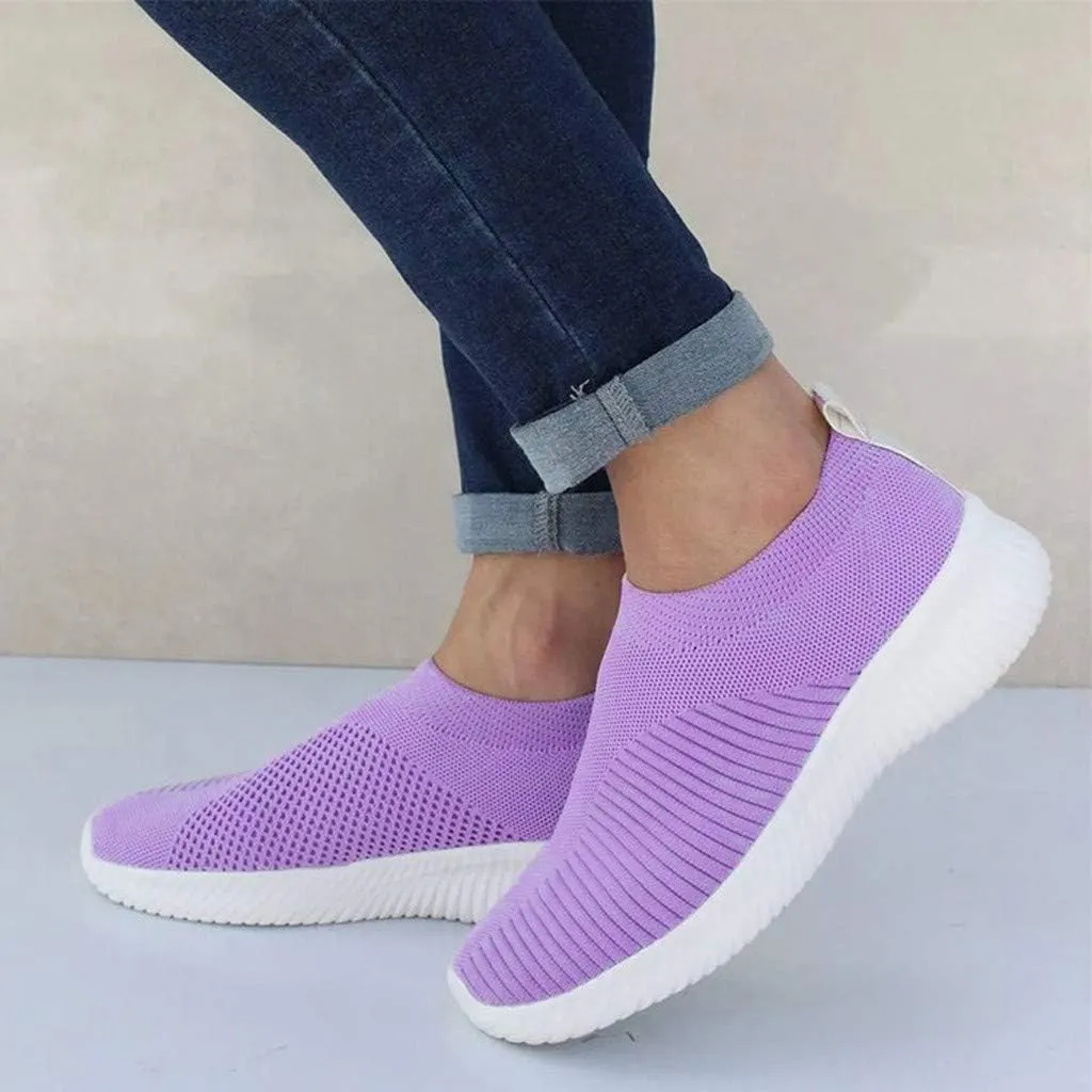 Women's Slip On Walking Shoes Running Comfortable Mens Running Shoes Wide Width Dressy Casual Shoes Women's Fashion Sneakers Red Tennis Shoe Cross Trainer Shoe