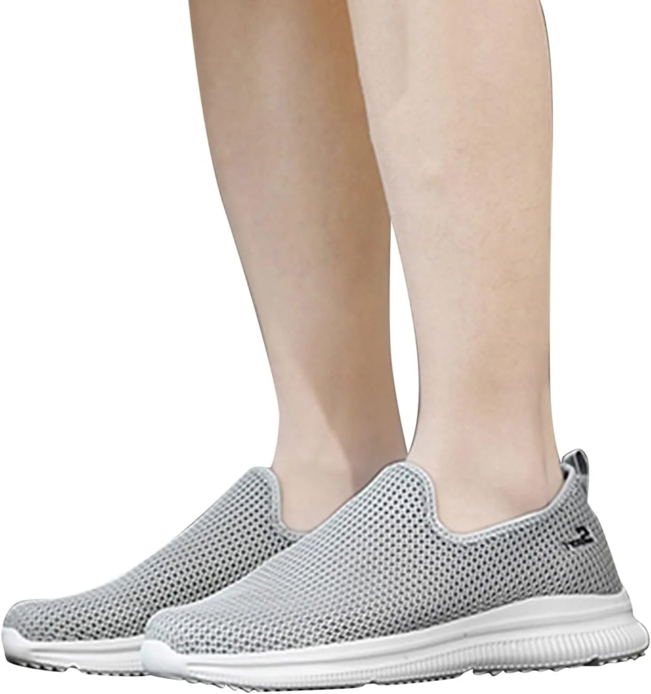 Women's Slip on Walking Shoes Tennis Lightweight Gym Non Slip Work Shoes Women Flat Feet Men's Casual Dress Shoes Waterproof Sneakers Red Tennis Shoe Cross Trainer Shoe