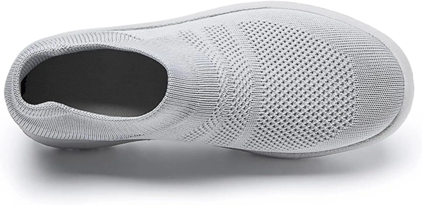 Womens Sneakers 7.5 Wide Width Non Slip Work Shoes Women Black and White Black Tennis Shoes for Women Non Slip Women Black Sneakers Size 7.5 Athletic Shoes Women Size 6.5