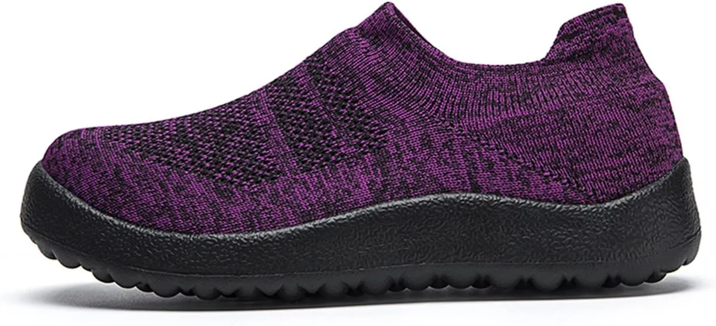 Womens Sneakers 7.5 Wide Width Non Slip Work Shoes Women Black and White Black Tennis Shoes for Women Non Slip Women Black Sneakers Size 7.5 Athletic Shoes Women Size 6.5