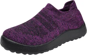 Womens Sneakers 7.5 Wide Width Non Slip Work Shoes Women Black and White Black Tennis Shoes for Women Non Slip Women Black Sneakers Size 7.5 Athletic Shoes Women Size 6.5
