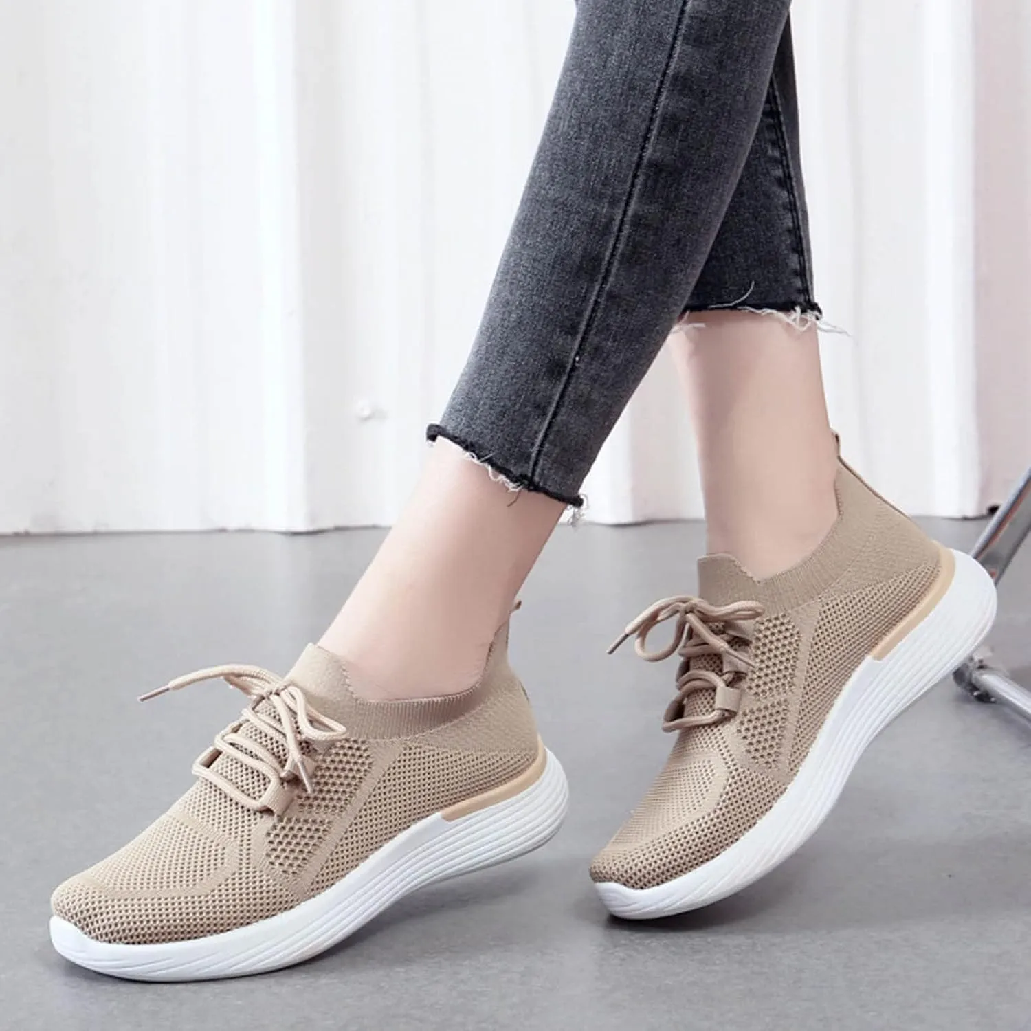 Womens Sneakers Size 11 Walking Slip On Sneakers Women Arch Support Size 10 Women Slip On Shoes Casual Womens Casual Slip On Sneakers Wide Width Wide Zapatos De Mujer De Vestir Comodos Cerrados 7w