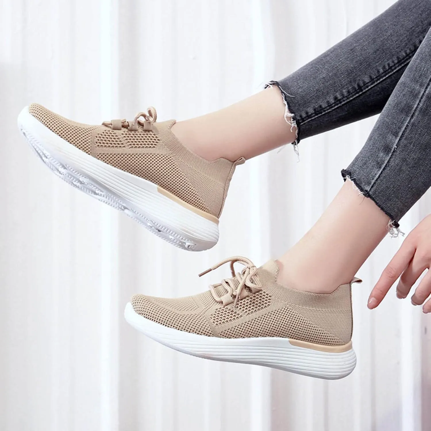 Womens Sneakers Size 11 Walking Slip On Sneakers Women Arch Support Size 10 Women Slip On Shoes Casual Womens Casual Slip On Sneakers Wide Width Wide Zapatos De Mujer De Vestir Comodos Cerrados 7w