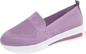 Women's Walking Shoes Orthopedic Sneakers Casual Platform Mesh Loafers Breathable Mesh Running Shoes Comfortable Sneakers