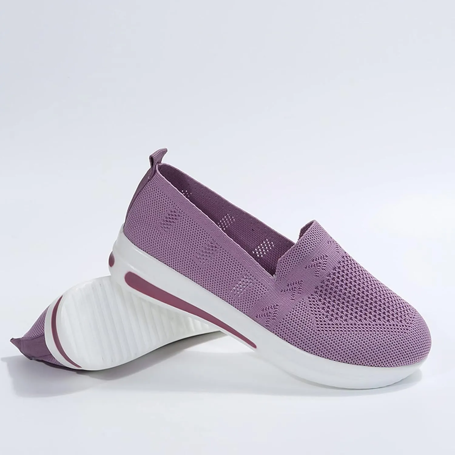 Women's Walking Shoes Orthopedic Sneakers Casual Platform Mesh Loafers Breathable Mesh Running Shoes Comfortable Sneakers