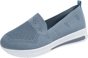 Women's Walking Shoes Orthopedic Sneakers Casual Platform Mesh Loafers Breathable Mesh Running Shoes Comfortable Sneakers