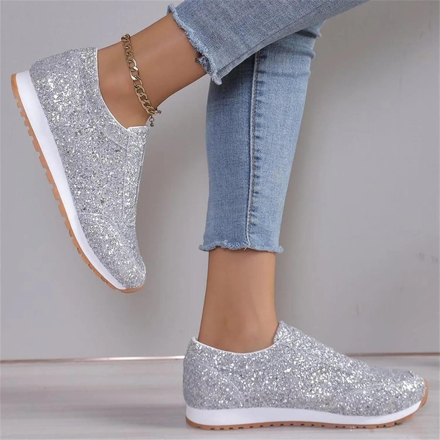 Work Shoes for Men Mens Slip On Sneakers Wide Width Womens Loafers Comfortable Dressy Women Dress Shoes Fashion Casual Comfy Soft October 11-12
