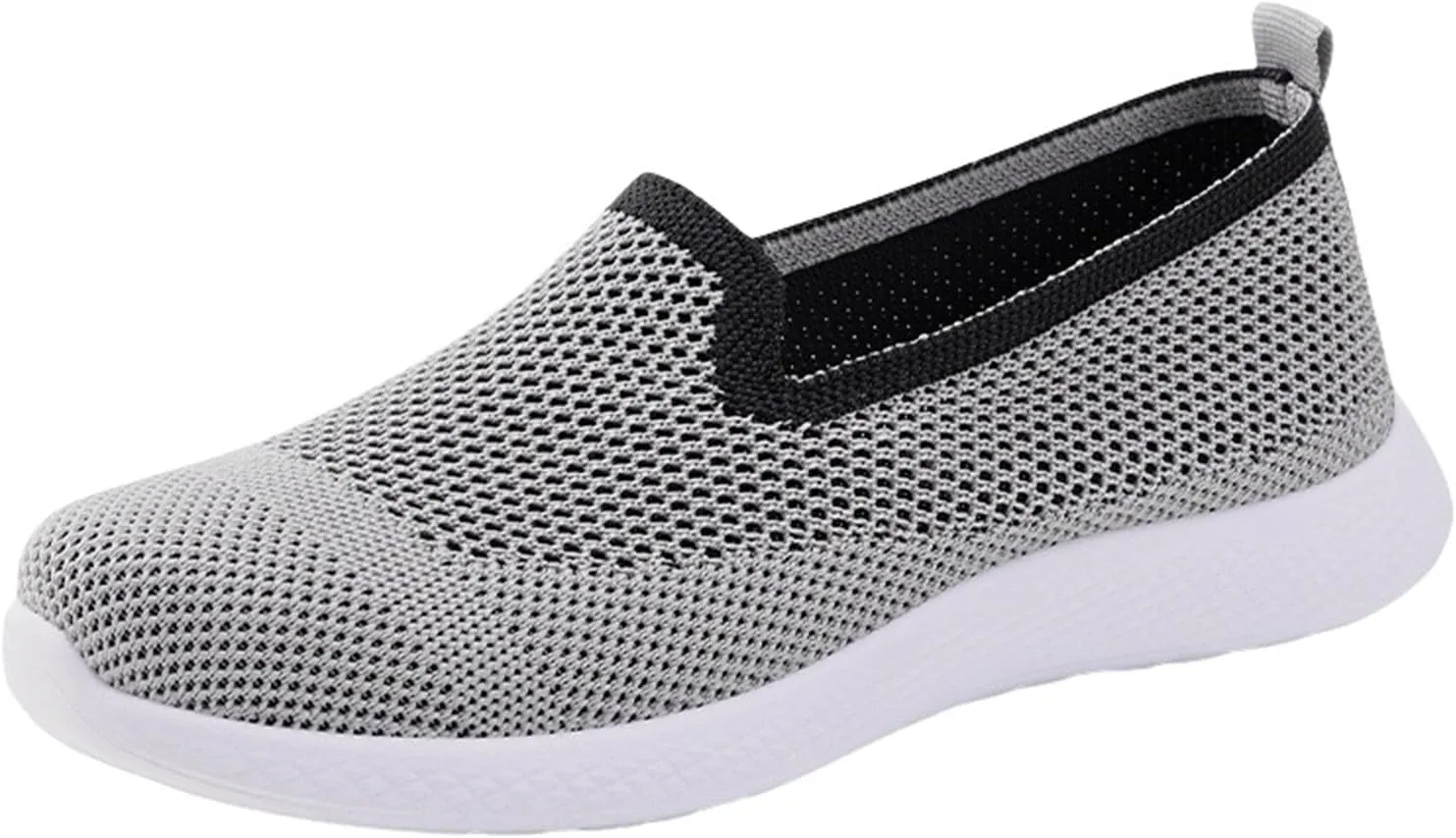 Woven Orthopedic Breathable Soft Sole Casual Sport Shoes Comfortable Lighweight Sneakers Hands Free Comfy Outdoor Walking Shoes for Women